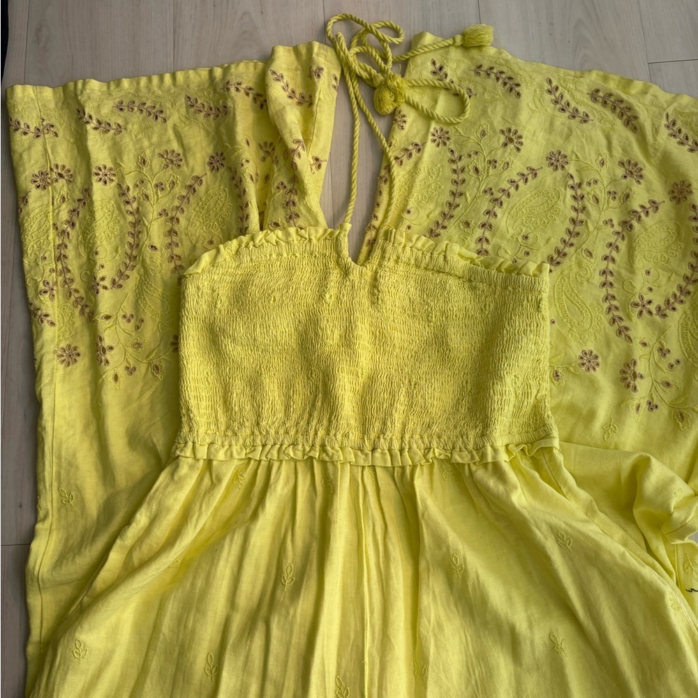 Anthropologie Yellow Jumpsuit - Picture 9 of 12